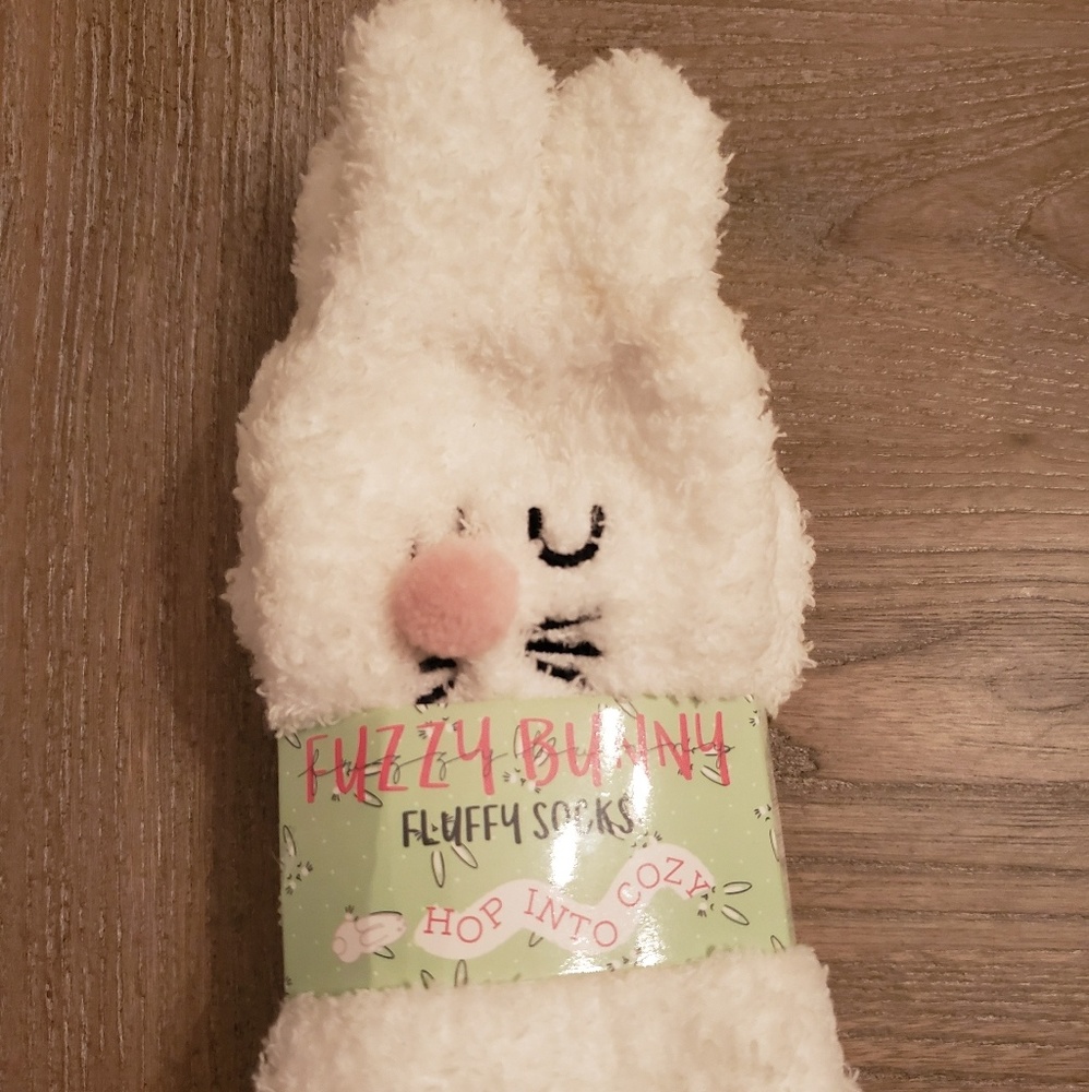 Fuzzy Bunny Socks